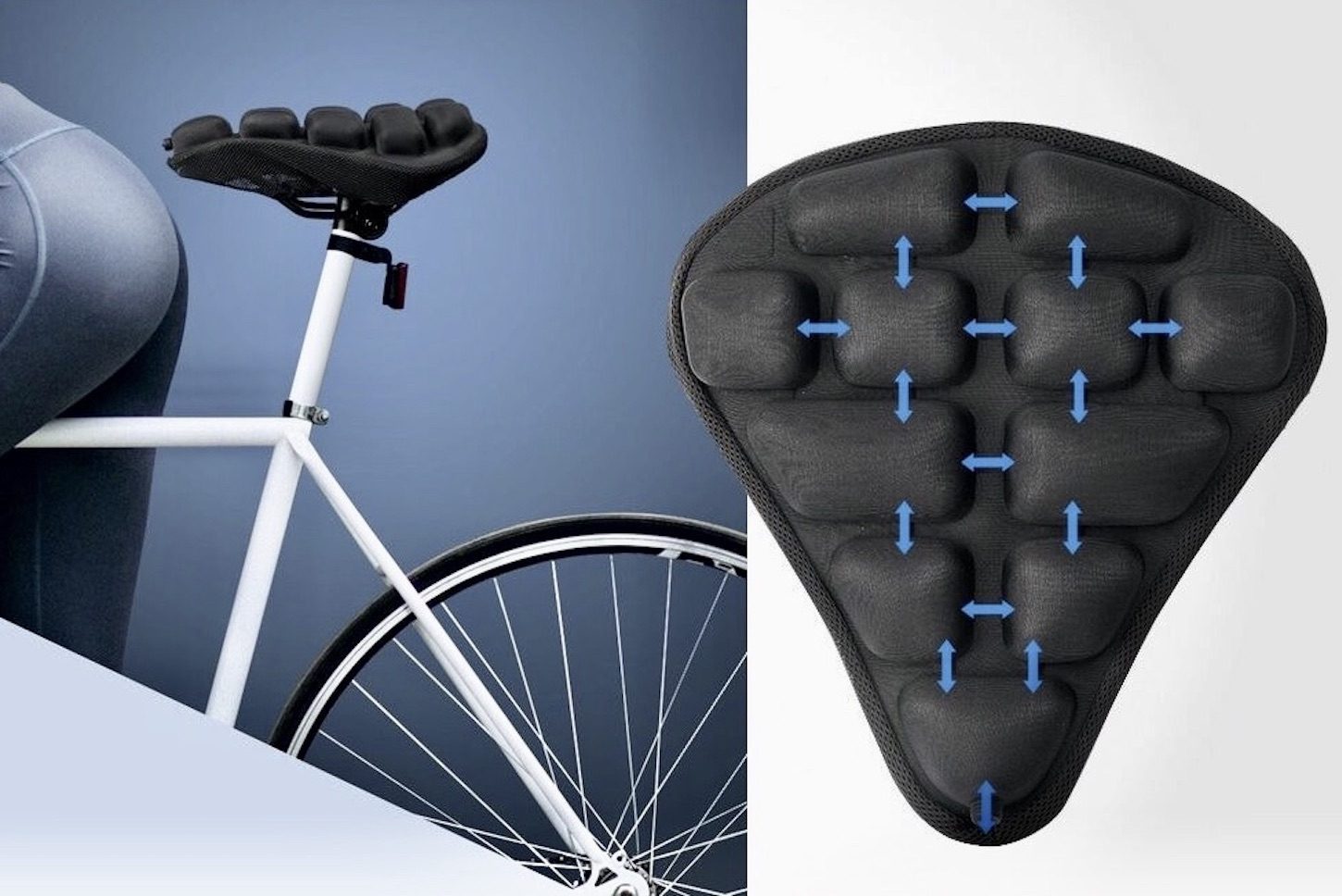 most comfortable bike seat cover